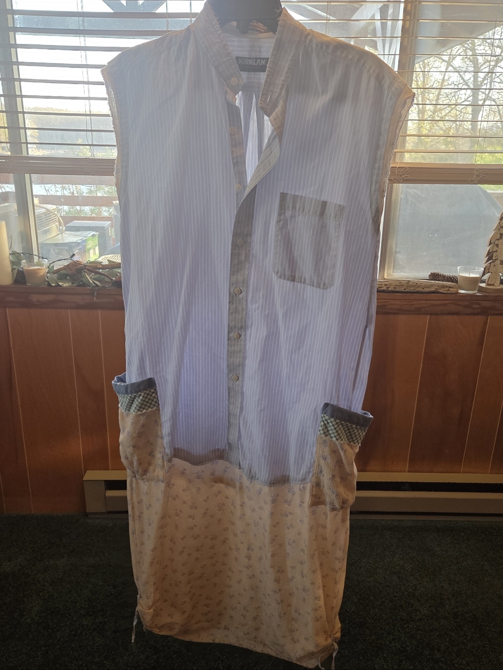 Up Cycled Kirland Signatures Dress Patchwork Mhe Up Cycled Womens M